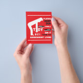 ナローボートとカナルボートギフト チラシ (手)