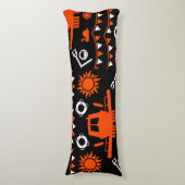 ナローボートの装飾と贈り物 ボディピロー (正面縦)