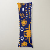 ナローボートの装飾と贈り物 ボディピロー (正面縦)