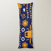 ナローボートの装飾と贈り物 ボディピロー (裏面 (縦))