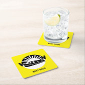 ナローボートカナルボートリビングタンブラーTr スクエアペーパーコースター (インサイチュ)