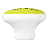 ナローボートカナルボートリビングドオーマケチェーンウッド セラミックノブ (側面)