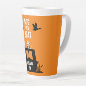 ナローボートカナルボートリビング カフェラテマグ (右アングル)