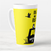 ナローボートカナルボートリビング カフェラテマグ (左アングル)