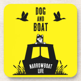 ナローボートカナルボートリビング コースター