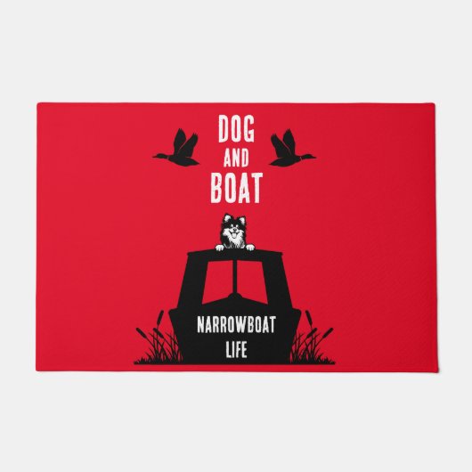 ナローボートカナルボートリビング ドアマット (正面)