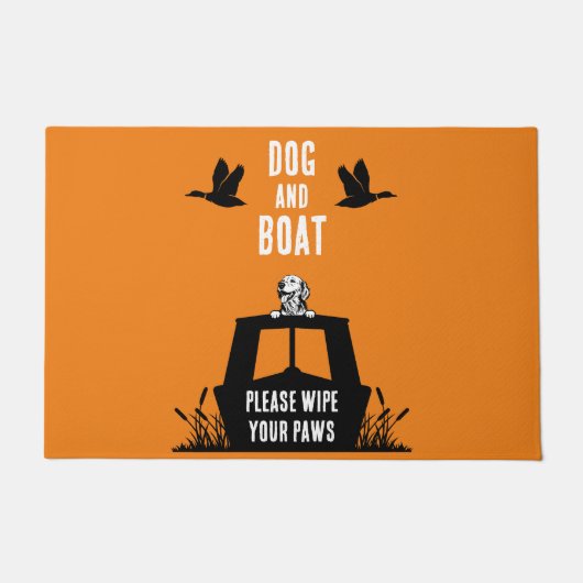 ナローボートカナルボートリビング ドアマット (正面)