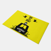 ナローボートカナルボートリビング ドアマット (アングル)