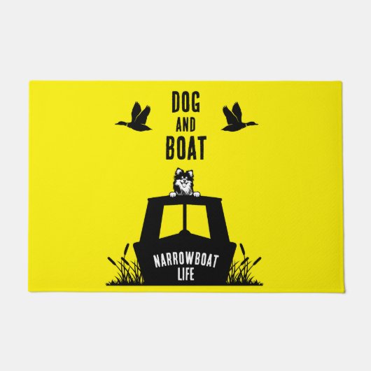 ナローボートカナルボートリビング ドアマット (正面)