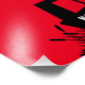 ナローボートカナルボートリビング フォトプリント            (角)