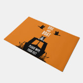 ナローボートカナルボート愛犬家 ドアマット (アングル)