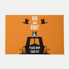 ナローボートカナルボート愛犬家 ドアマット