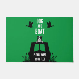 ナローボートカナルボート愛犬家 ドアマット