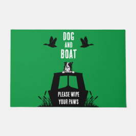 ナローボートカナルボート愛犬家 ドアマット