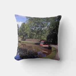 ナローボートピークフォレストカナルマープル クッション