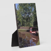 ナローボートピークフォレストカナルマープル フォトプラーク (側面)