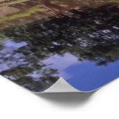 ナローボートピークフォレストカナルマープル ポスター (角)