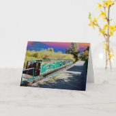 ナローボートレスミヤ カード (黄色い花)