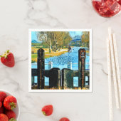 ナローボートロック スタンダードカクテルナプキン (インサイチュ)