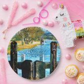 ナローボートロック ペーパープレート (パーティー)