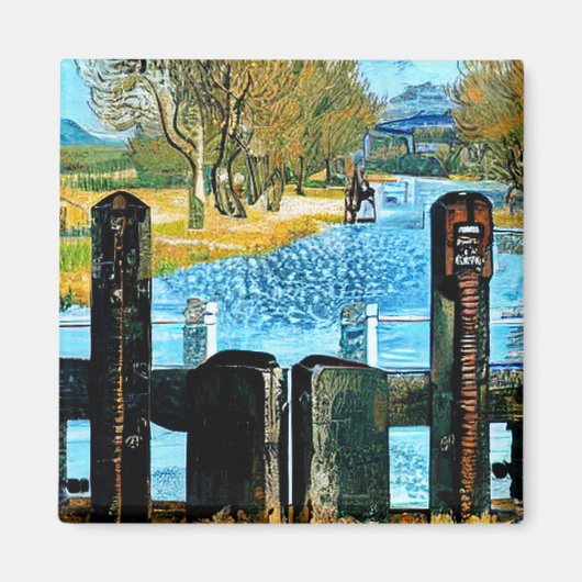 ナローボートロック マグネット (正面)