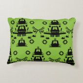 ナローボート – アクセサリー – 運河ボートギフトドア アクセントクッション (裏面)