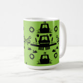 ナローボート – アクセサリー – 運河ボートギフトドア コーヒーマグカップ (正面右)