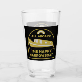 ナローボート – アクセサリー – 運河ボートギフトドア タンブラーグラス