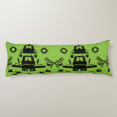 ナローボート – アクセサリー – 運河ボートギフトドア ボディピロー (裏面)