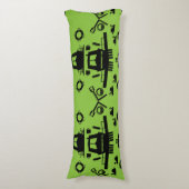 ナローボート – アクセサリー – 運河ボートギフトドア ボディピロー (正面縦)