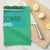 ナローボート – アクセサリー – Canal Boat Gift キッチンタオル (四つ折り)