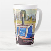 ナローボート カフェラテマグ (右アングル)