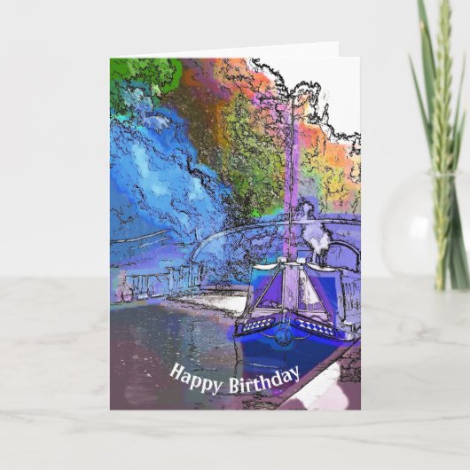 ナローボート カード (正面)