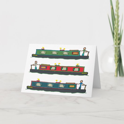 ナローボート カード (正面)