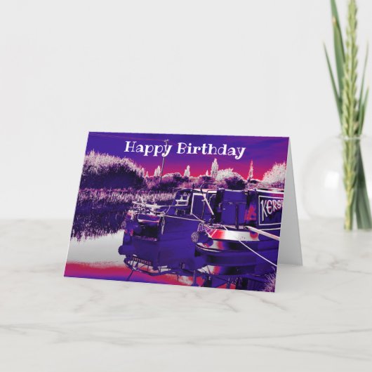 ナローボート カード (正面)