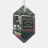 ナローボート ガラスオーナメント (正面右)