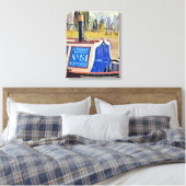 ナローボート キャンバスプリント (インサイチュ (寝室))