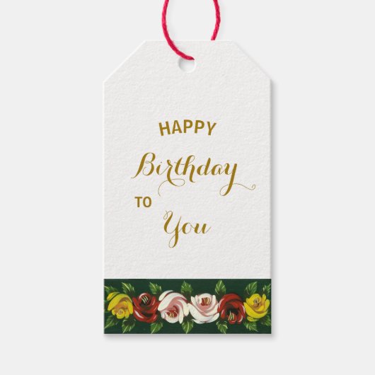 ナローボート ギフトタグ (正面)