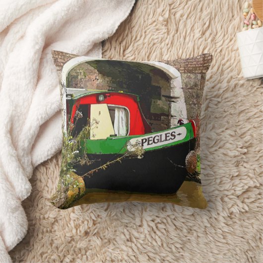 ナローボート クッション (ブランケット)