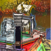 ナローボート クッション