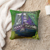 ナローボート クッション (ブランケット)