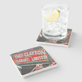 ナローボート ストーンコースター (横)