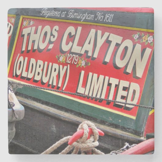 ナローボート ストーンコースター (正面)