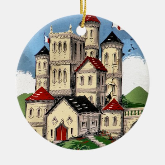 ナローボート セラミックオーナメント (正面)