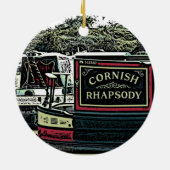 ナローボート セラミックオーナメント (裏面)