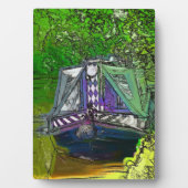 ナローボート フォトプラーク (正面)