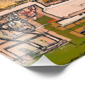 ナローボート フォトプリント            (角)