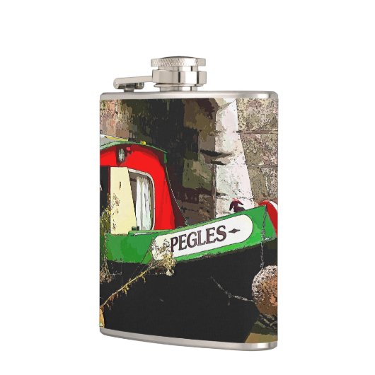 ナローボート フラスク (左)