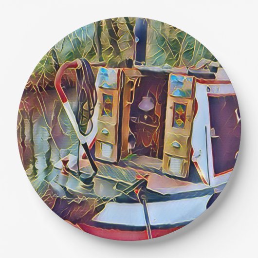 ナローボート ペーパープレート (正面)