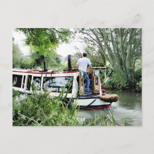 ナローボート ポストカード (正面)